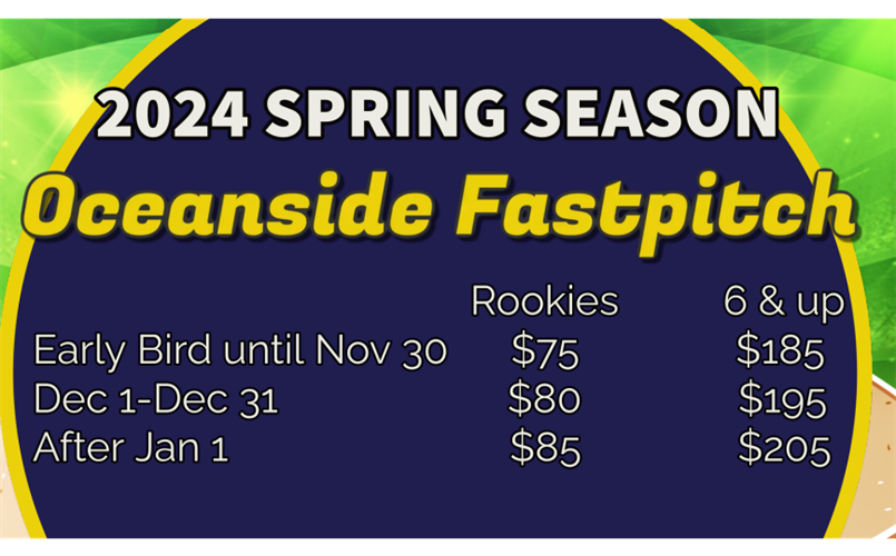 2024 Spring Registration is now open!