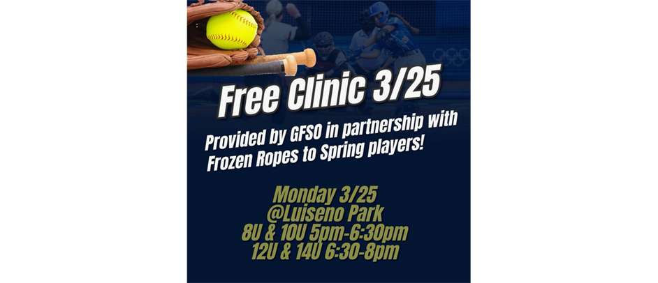 Player's Clinic 3/25